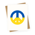 Peace symbol (Ukraine) Greeting Card