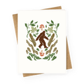 Sasquatch Sighting Greeting Card