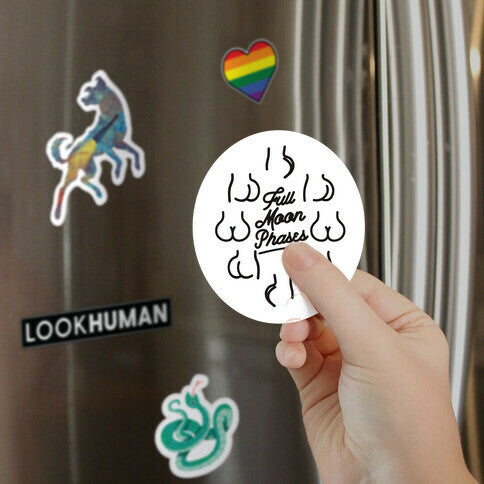 Full Moon Phases Magnet