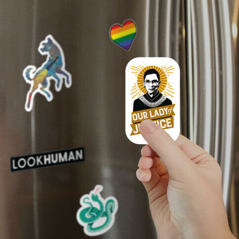 RBG: Our Lady Of Justice Magnet