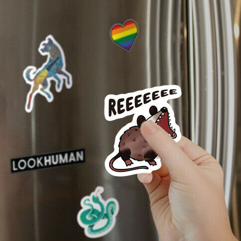 Reeeeeee Possum Magnet