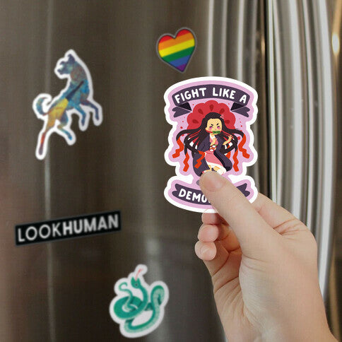 Fight Like a Demon Girl Nezuko Magnet
