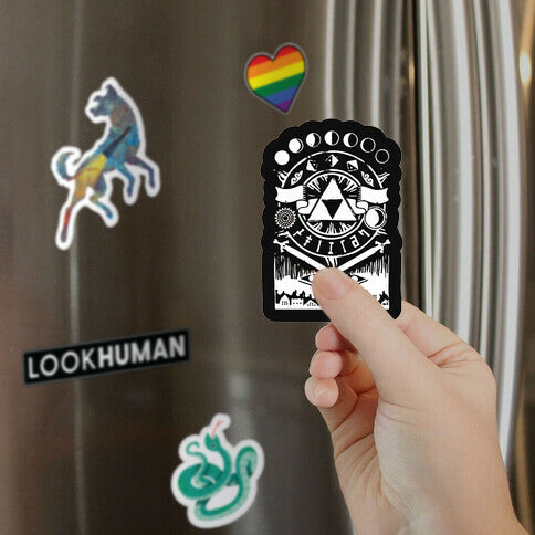 Hyrule Occult Symbols Magnet