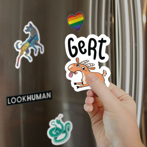 Gert Derpy Goat Magnet