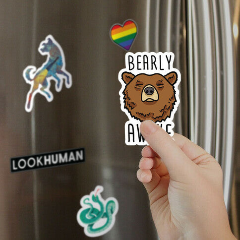 Bearly Awake Magnet