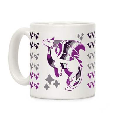 Ace Pride Dragon Coffee Mug