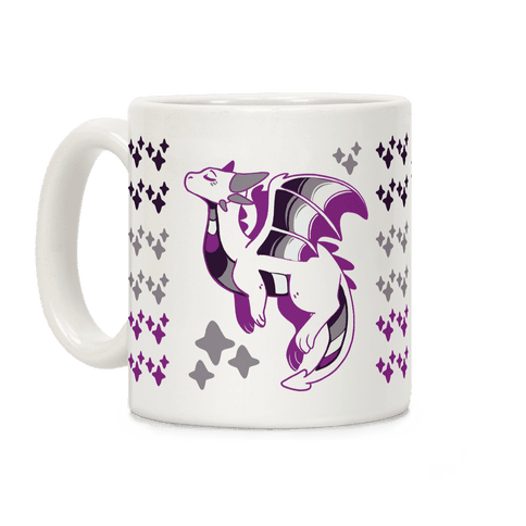 Ace Pride Dragon Coffee Mug