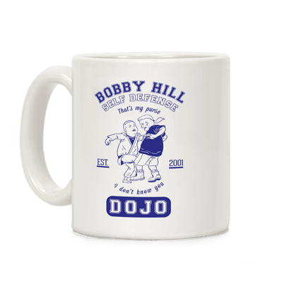 Bobby Hill Self Defense Dojo Coffee Mug