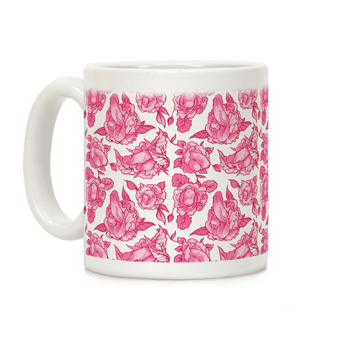 Floral Penis Mug Coffee Mug