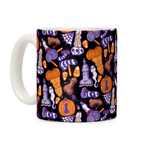 Halloweenies Pattern Coffee Mug