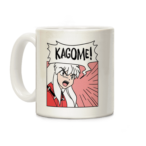 InuYasha Screaming Kagome (1 of 2 pair) Coffee Mug