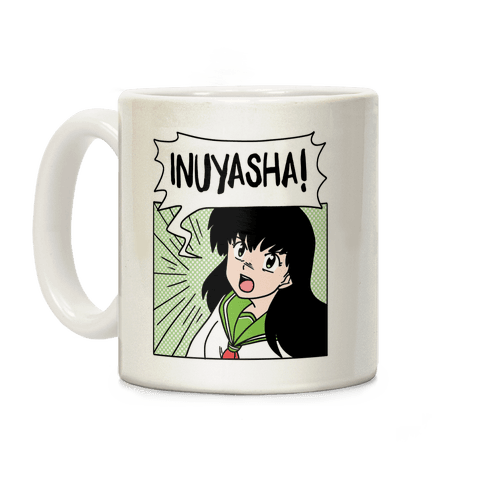 Kagome Screaming InuYasha (1 of 2 pair) Coffee Mug