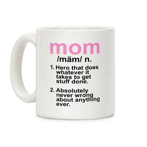 Mom Definition Coffee Mug