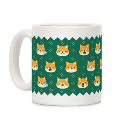 Shiba Inu Emoji Mug Coffee Mug