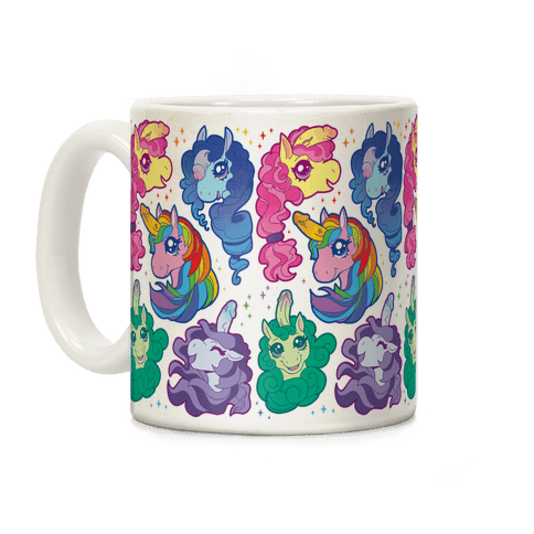 Unicorn Penis Pattern Coffee Mug