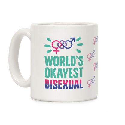 World's Okayest Bisexual Coffee Mug