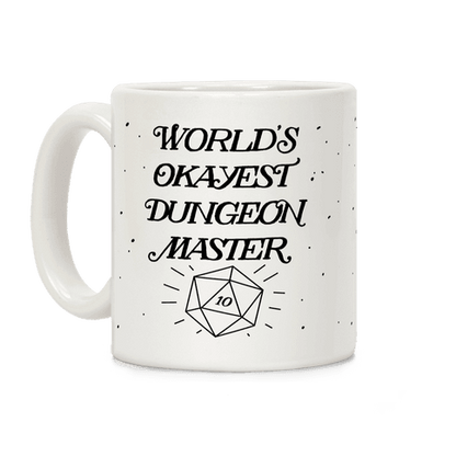 World's Okayest Dungeon Master Coffee Mug