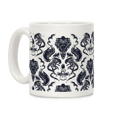 Xenomorph Pattern Coffee Mug