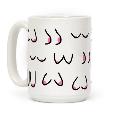 Doodle Boobs Coffee Mug