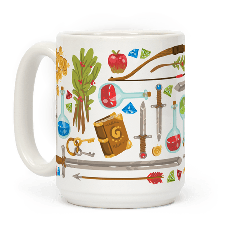 Fantasy RPG Adventurer Kit Coffee Mug