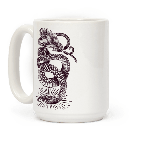 Laurel Snake Coffee Mug
