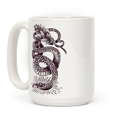 Laurel Snake Coffee Mug