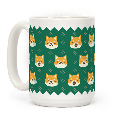 Shiba Inu Emoji Mug Coffee Mug