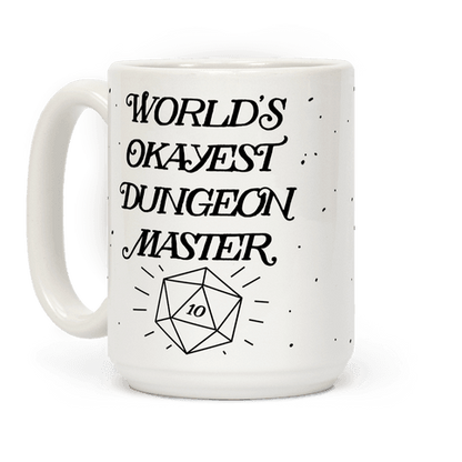 World's Okayest Dungeon Master Coffee Mug