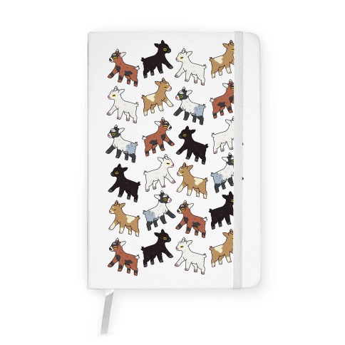 Baby Goats On Baby Goats Pattern Notebook