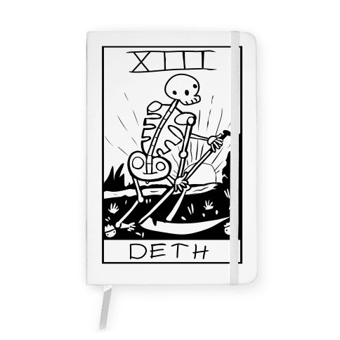 Badly Drawn Tarots: Death Notebook