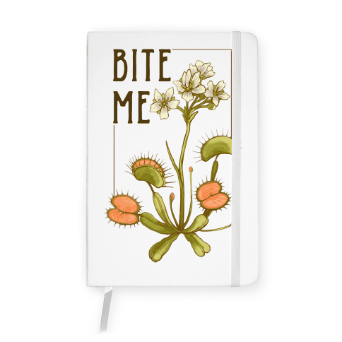 Bite Me Venus Flytrap Notebook