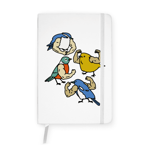 Buff Birds Notebook