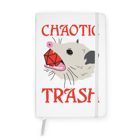 Chaotic Trash (Opossum) Notebook