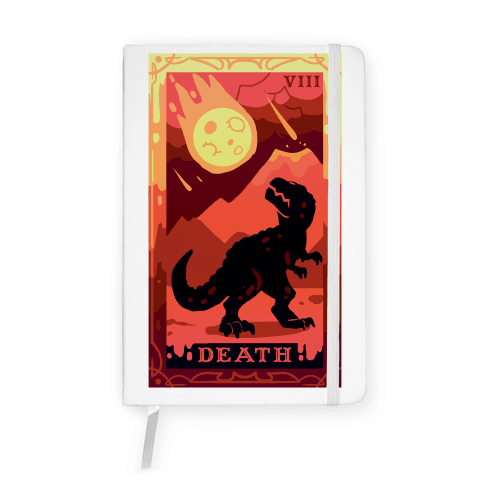 Death Dino Tarot Notebook