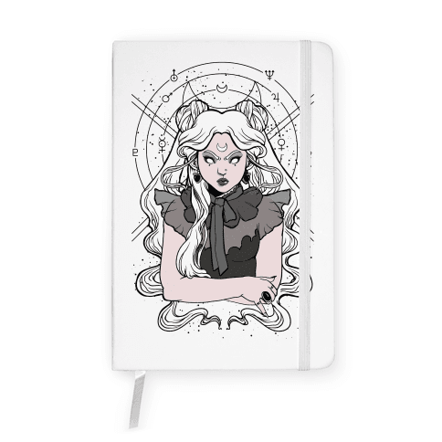 Goth Usagi (Sailor Moon Parody) Notebook