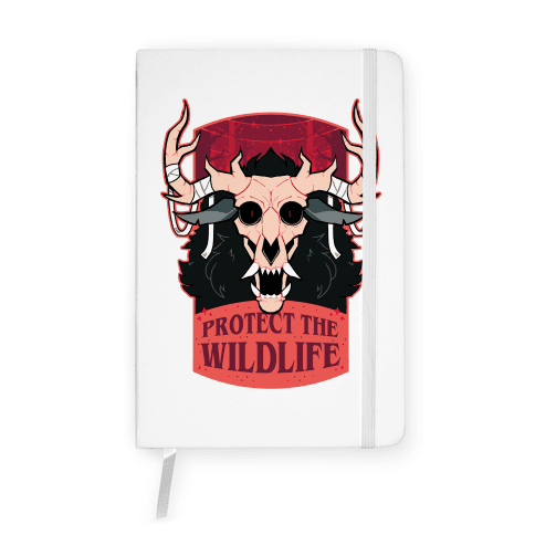 Protect The Wildlife (Wendigo) Notebook