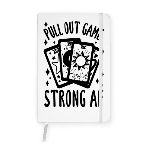 Tarot Pull Out Game Strong AF Notebook