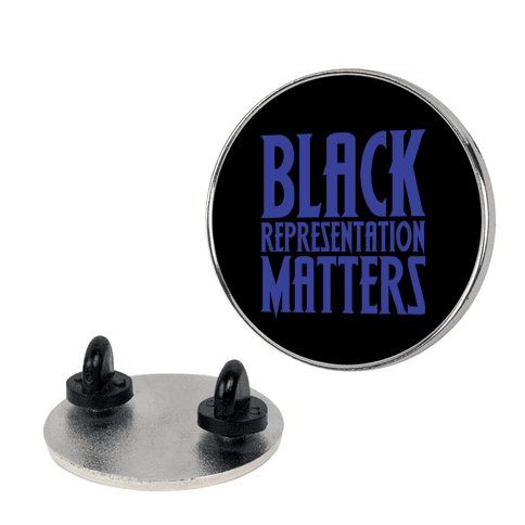 Black Representation Matters Pin