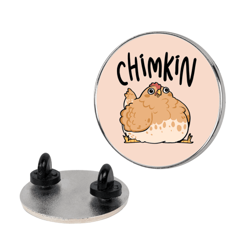 Chimkin Derpy Chicken Lapel Pin
