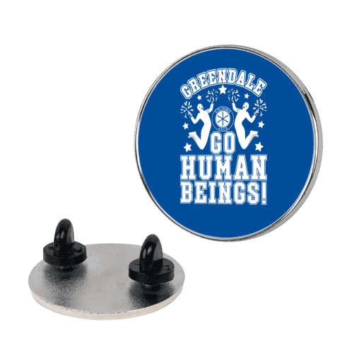 Greendale Go Human Beings! Community Pin