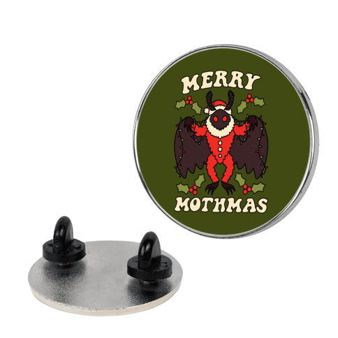 Merry Mothmas Pin