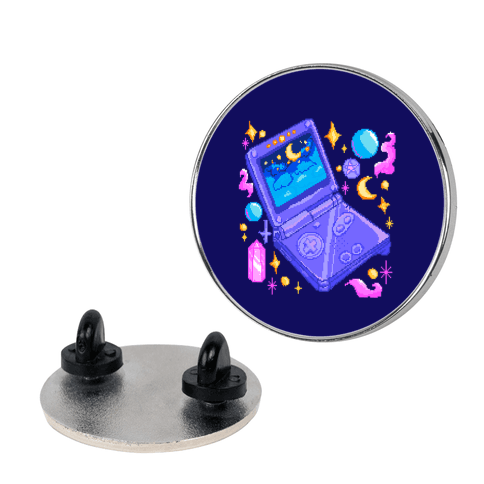 Pixelated Witchy Game Boy Pin