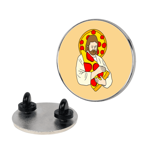 Pizza Jesus Pin