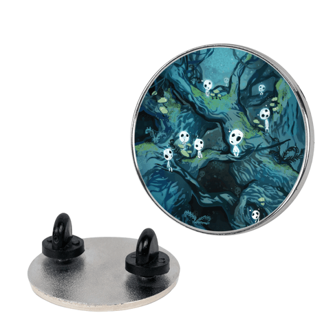 Princess Mononoke Forest Spirit Pin