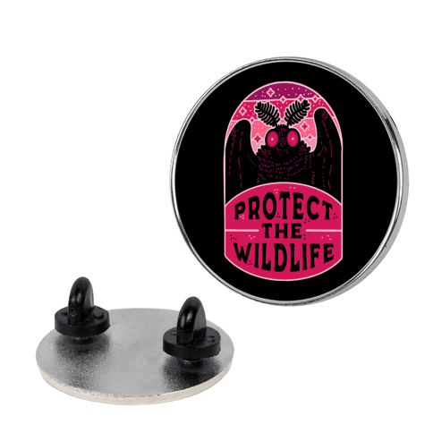 Protect the Wildlife (Mothman) Lapel Pin