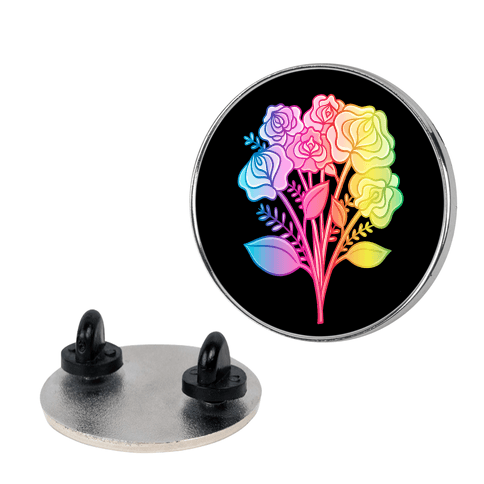 Rainbow Vulva Bouquet Pin