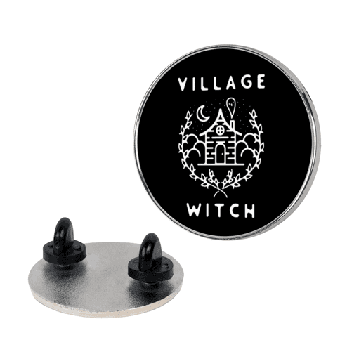 Village Witch Lapel Pin