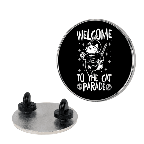 Welcome to the Cat Parade Lapel Pin