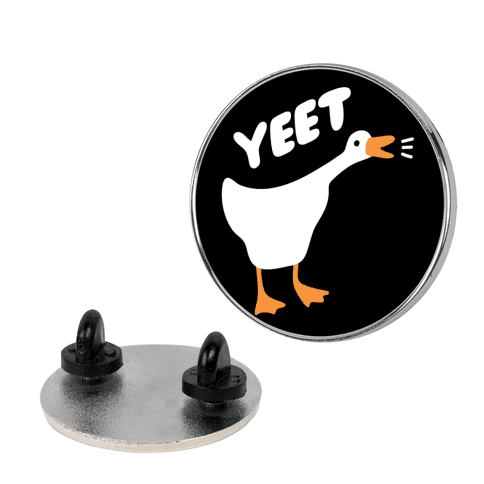 YEET Goose Lapel Pin