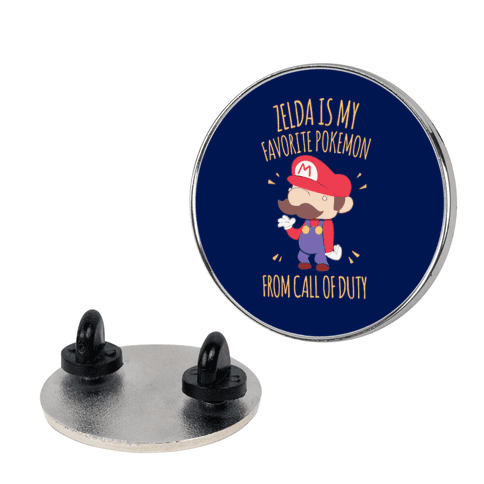 Zelda Is My Favorite Pokemon Pin